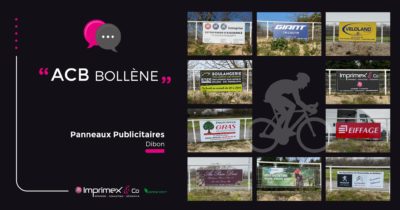 Impression de panneaux publicitaires Dibon