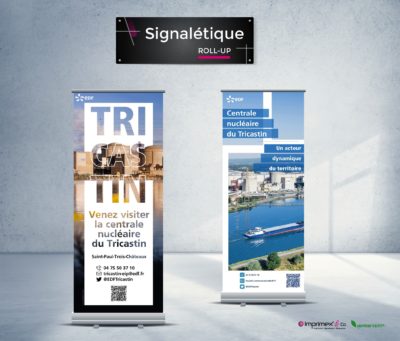 Impression signalétique salon